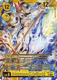 Sakuyamon (X Antibody) (Alternate Art) EX8-037 SR