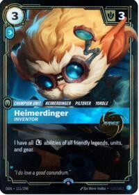Heimerdinger, Inventor 111/298