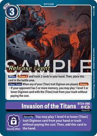 Invasion of the Titans BT24-098 U