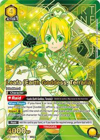 Leafa (Earth Goddess, Terraria) (SR**) UEX06BT/SAO-2-011