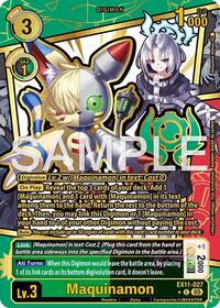 Maquinamon (Rare Pull) EX11-027 C
