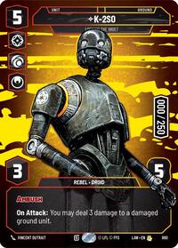 K-2S0 - Locking the Vault (Serialized) 880