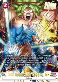 Son Goku : BR/Vegeta : BR (Alternate Art) FB09-011