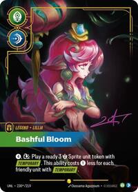 Lillia, Bashful Bloom (Signature) 230*/219