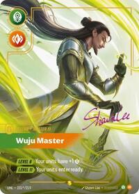 Master Yi, Wuju Master (Signature) 231*/219