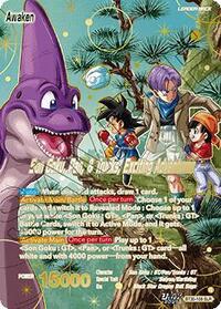 Son Goku, Pan, & Trunks // Son Goku, Pan, & Trunks, Exciting Adventures (SLR) BT30-108