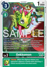 Gekkomon (Welcome Tamers Pack Vol.2) ST23-06 R