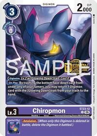 Chiropmon (Welcome Tamers Pack Vol.2) ST23-12 C