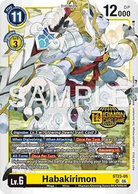 Habakirimon (Welcome Tamers Pack Vol.2) ST23-05 SR