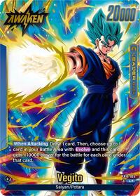 Son Goku/Vegeta // Vegito (Alternate Art) FB10-025