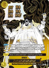 Zehahahahaha! (Alternate Art) OP16-116