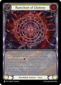 Runechant of Gluttony (Yellow) GEM179