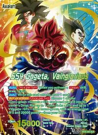 SS4 Son Goku & SS4 Vegeta // SS4 Gogeta, Vainglorious (SLR) BT31-041