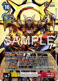 Susanoomon (Alternate Art) EX12-076 SEC