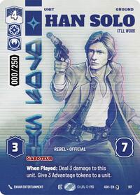 Han Solo - It'll Work (Serialized) 917