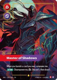 Zed, Master of Shadows (Signature) 191*/166