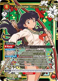 Kagome Higurashi (066) (SR*) (Box Topper Gold Foil) UE23BT/IYS-1-066