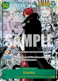 Shanks (022) (Manga) OP17-022
