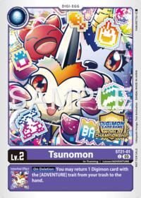 Tsunomon (World Championship 26-27 Store Championships Season 2 Top 16) ST21-01 C