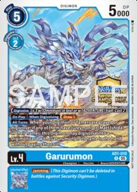 Garurumon (World Championship 26-27 Store Championships Season 2 Champion) AD1-010 R