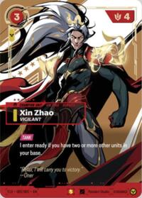 Xin Zhao, Vigilant (T1 Worlds Champion Signature Edition Bundle) T1S 002/005