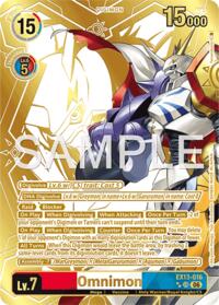 Omnimon (Rare Pull) EX13-016 SR