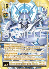 Omnimon: Merciful Mode (Rare Pull) EX13-077 SEC
