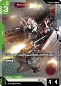 Full Armor Unicorn Gundam (Unicorn Mode) (C+) ST14-007