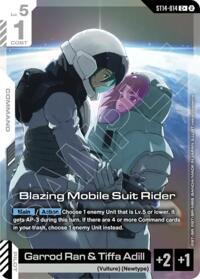 Blazing Mobile Suit Rider (C+) ST14-014