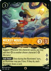 Mickey Mouse - Rescued from the Entrance 1/37