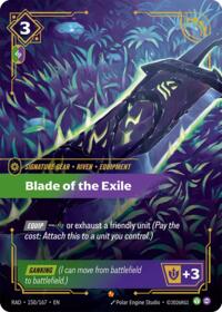 Blade of the Exile 150/167