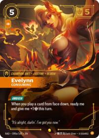 Evelynn, Consuming (Alternate Art) 090a/167