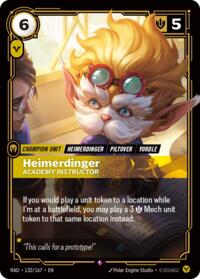 Heimerdinger, Academy Instructor 132/167