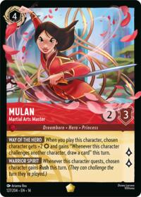 Mulan - Martial Arts Master 127/204