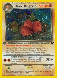 Dark Dugtrio (6) 06/82
