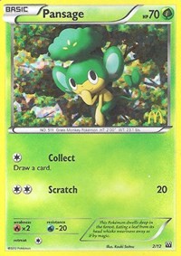 Pansage - 2/12 002/012