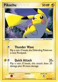 Pikachu 78/110