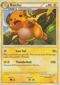 Raichu (#19 Non-Holo) 19/30