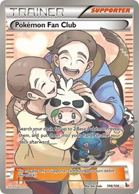 Pokemon Fan Club (106 Full Art) 106/106