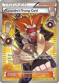 Lysandre's Trump Card (118 Full Art) 118/119