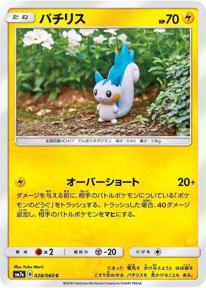 Pachirisu 028/060 card
