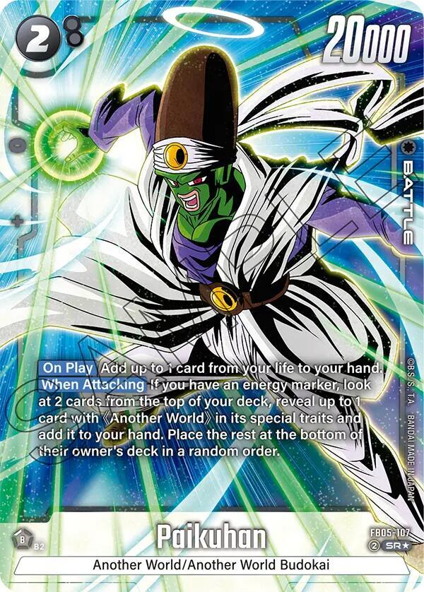 Paikuhan Alternate Art FB05-107 carta