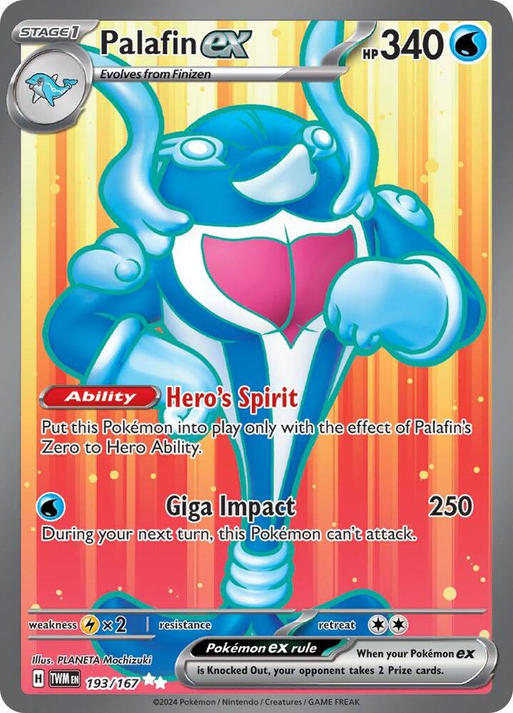 Palafin ex 193/167 card