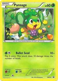 Pansage BW14 card