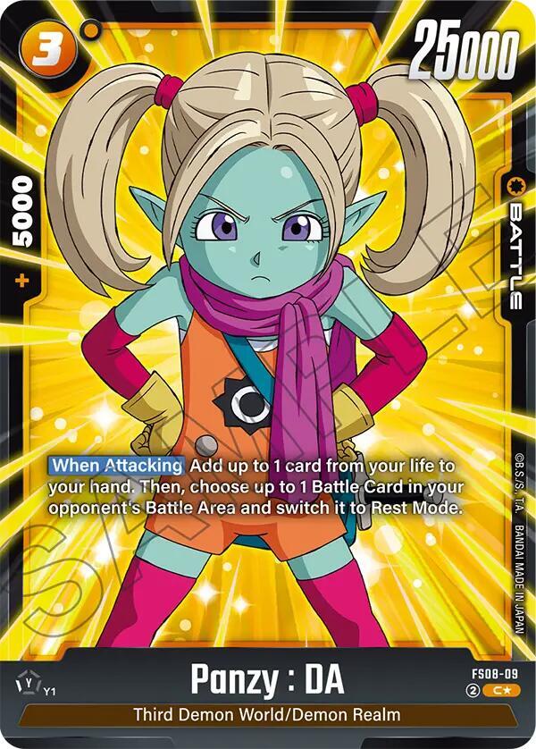 Panzy DA Bonus Pack Alternate Art FS08-09 card