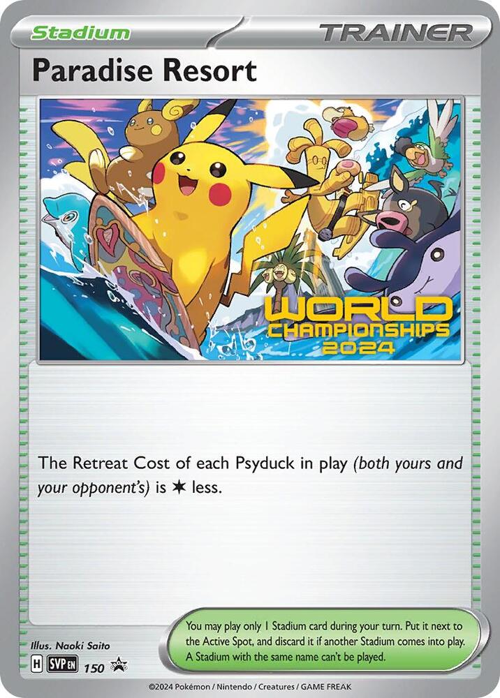 Paradise Resort 150 World Championships 2024 card
