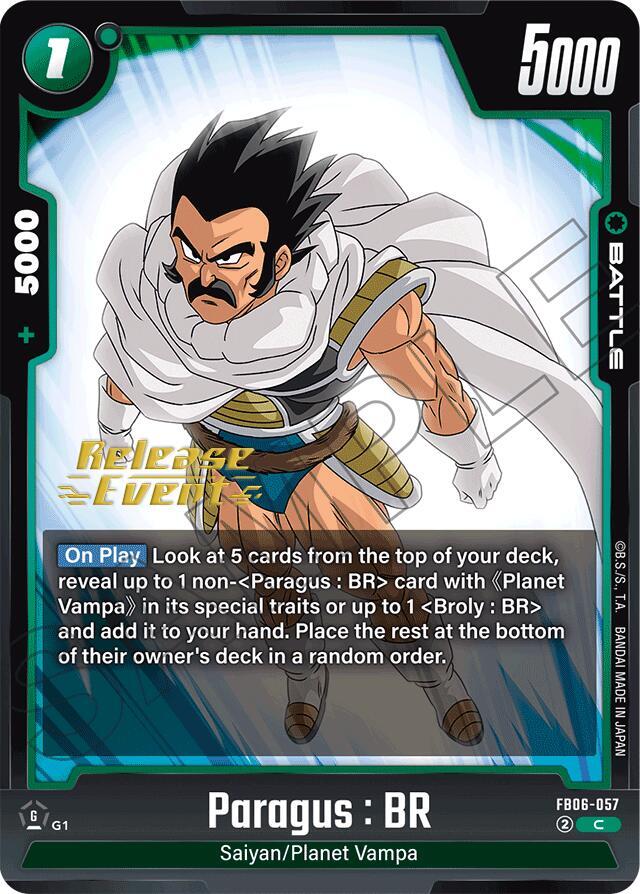 Paragus BR FB06 057 carta