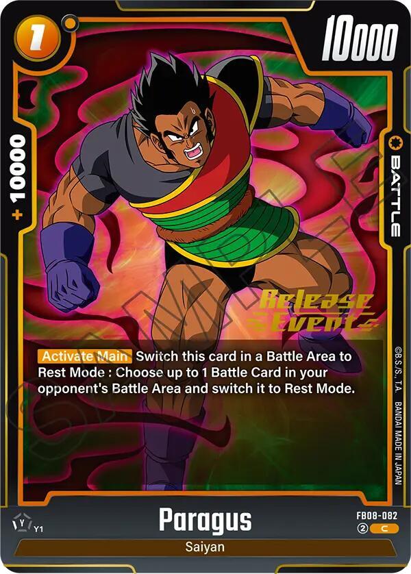 Paragus FB08 082 card