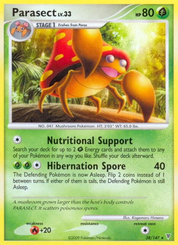 Parasect 38 card