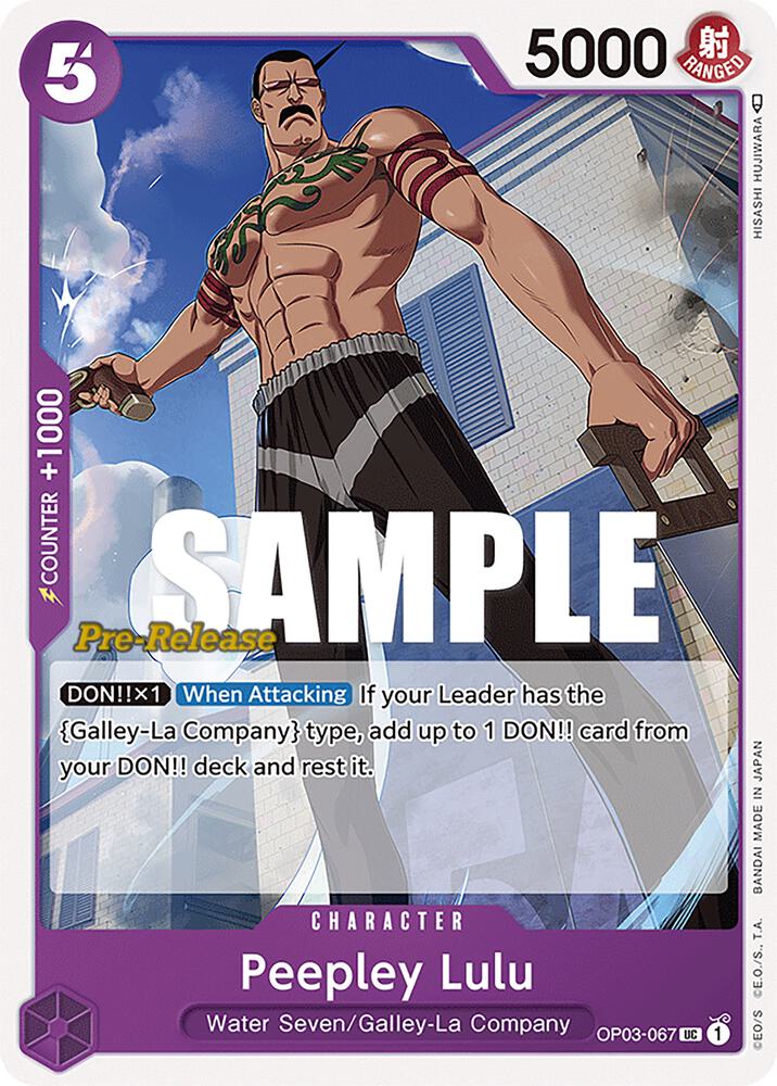 Peepley Lulu OP03-067 carta